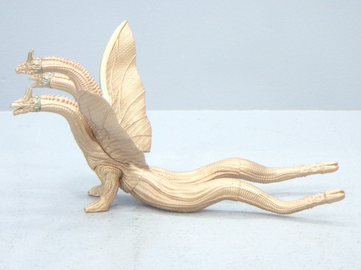 △USJ限定 キングギドラ ソフビ ゴジラVSエヴァンゲリオン 同梱不可 1