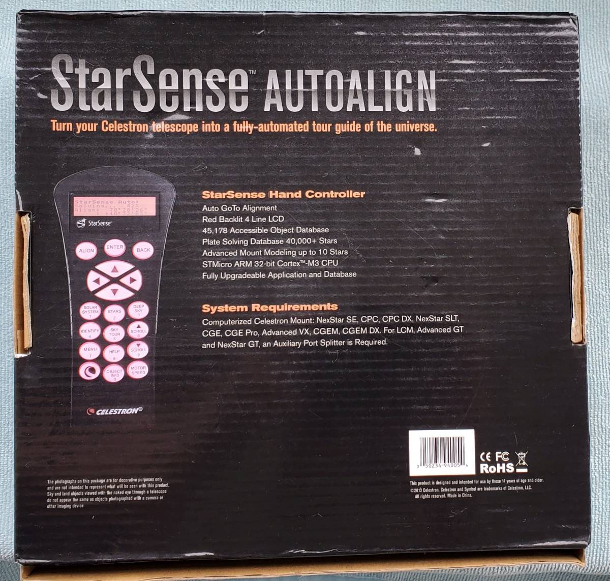 セレストロン CELESTRON Star Sence AUTOALIGN(自動導入補助装置)