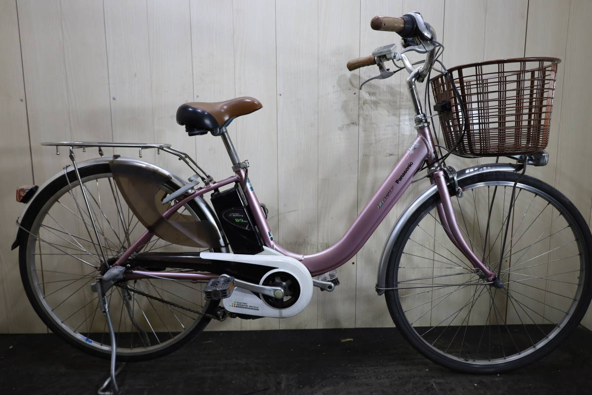 SALE，正規品 ECONAVI新基準 パナソニック リチウムビビ ライト U BE-ENDU63M 長持ちタイプ3.1AH 26インチ 3段 LED(電動アシスト自転車)｜売買されたオークション情報、yahooの商品情報をアーカイブ公開 - オークフ 電動アシスト自転車