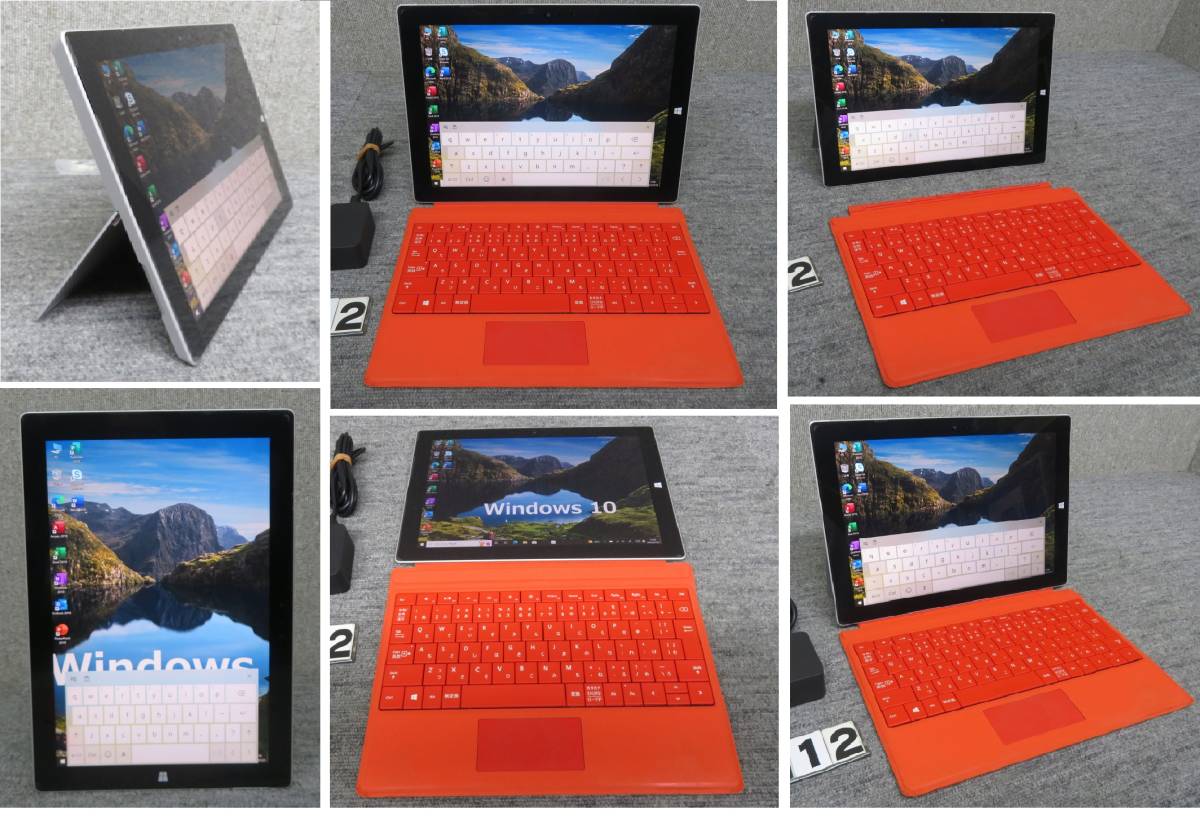 2in1◇MICROSOFT SURFACE ◇高速Atom X7-Z8700 4コア/ 4GB /爆速SSD