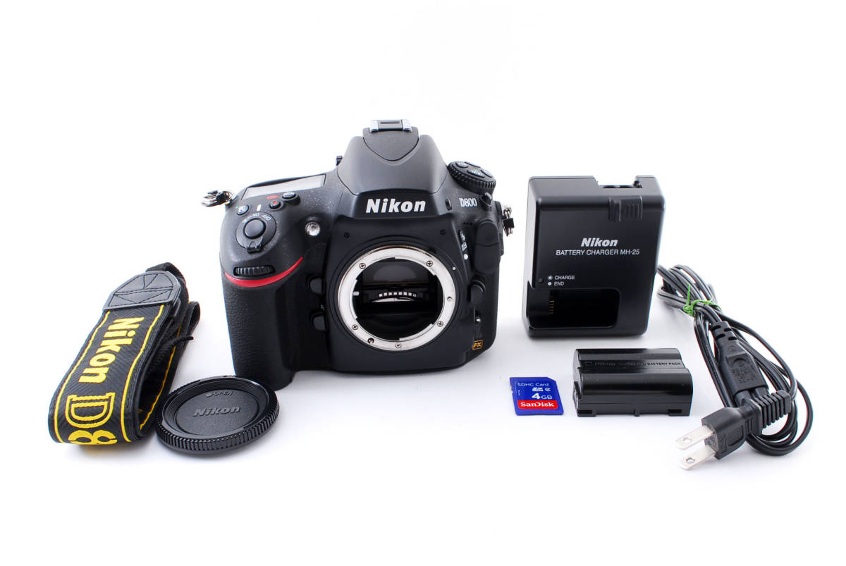 極美品】 ☆ショット数3859回☆Nikon D800 ニコン フルサイズ一眼