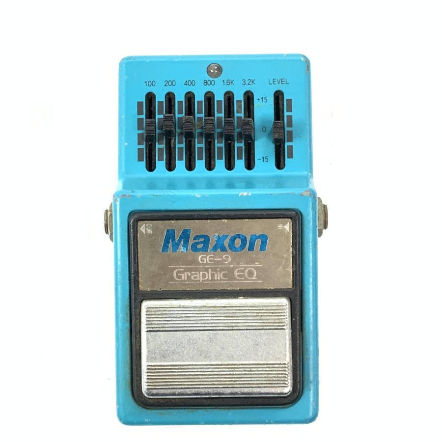 GE-9 Graphic Maxon EQ 80年代ビンテージエフェクター EQ（ビンテージ