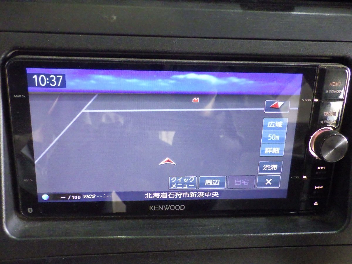 車 KENWOODカーナビMDV-Z702W本体2015model 2014data