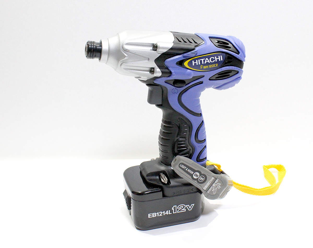 y05】○ HITACHI/日立工機12mm コードレスインパクトドライバ WH 12DH