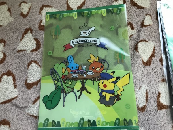 d089クリアファイル ポケモンセンター ポケモンカフェ 渋谷パルコ 限定