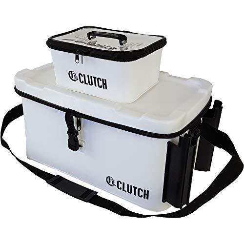 新品☆タックルバッグ☆50㎝ 大容量◇肩ベルト付◇カラー：ホワイト 