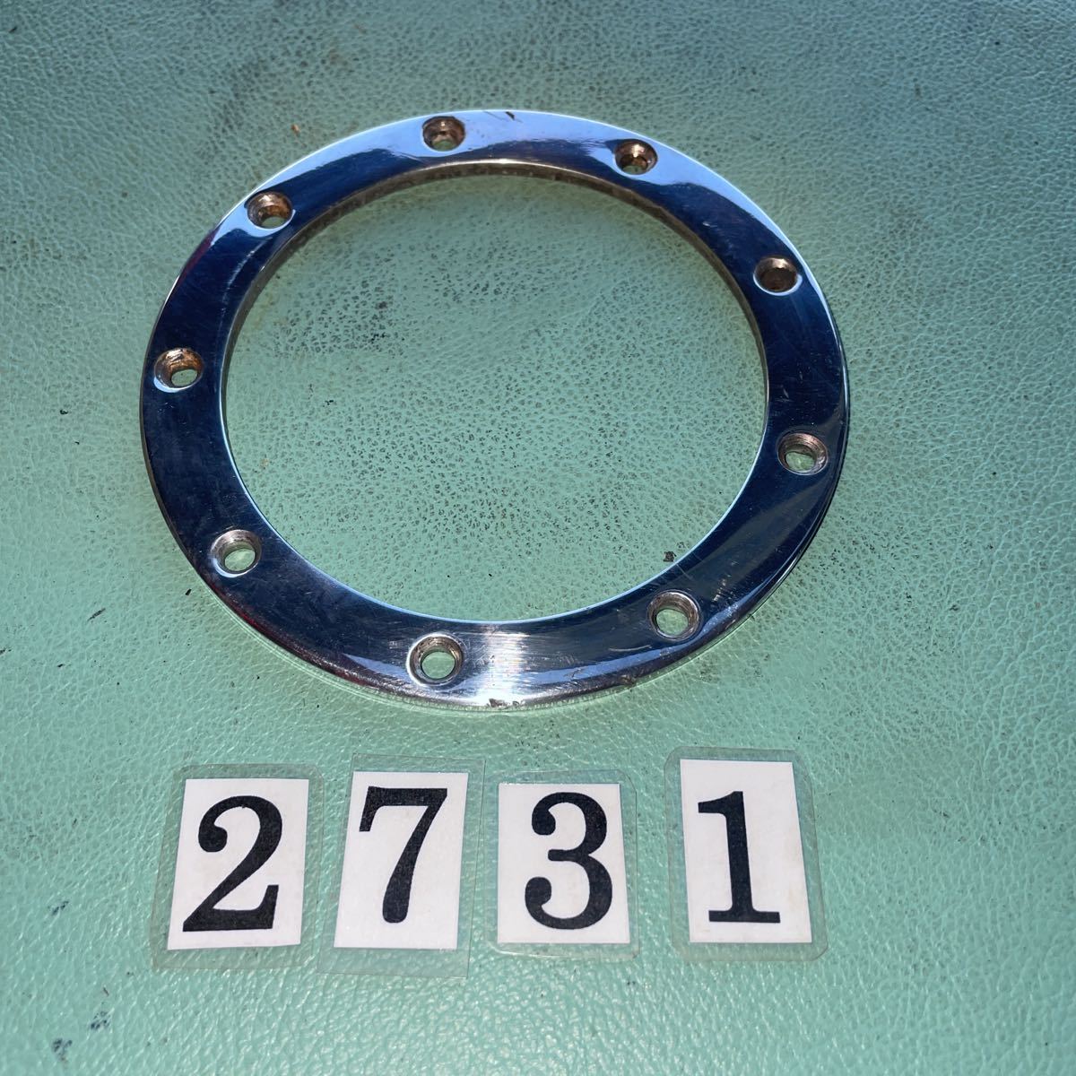 NO.2731 レカラ LECARRA モトリタ ステアリング　ハンドル リング 傷あり