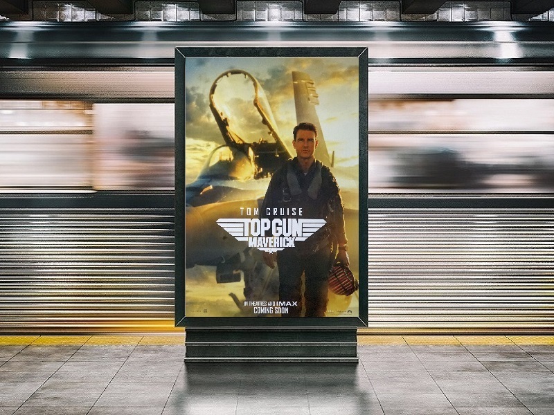 トップガン 映画ポスター マーヴェリック GUN TOP : ポスター 27×40inc