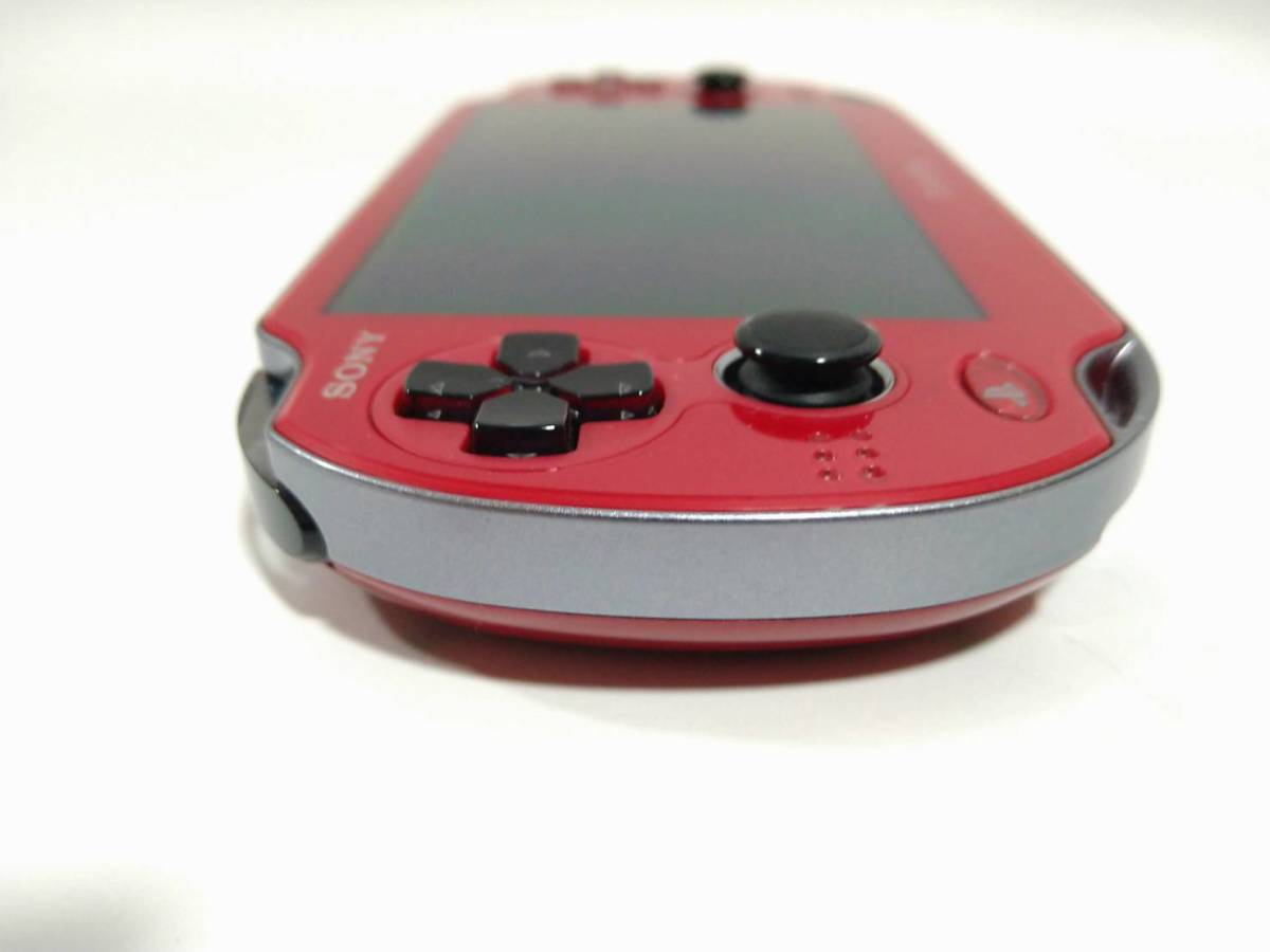 動作確認済 SONY PlayStation Vita コズミック・レッド PCH-1000 ZA03 