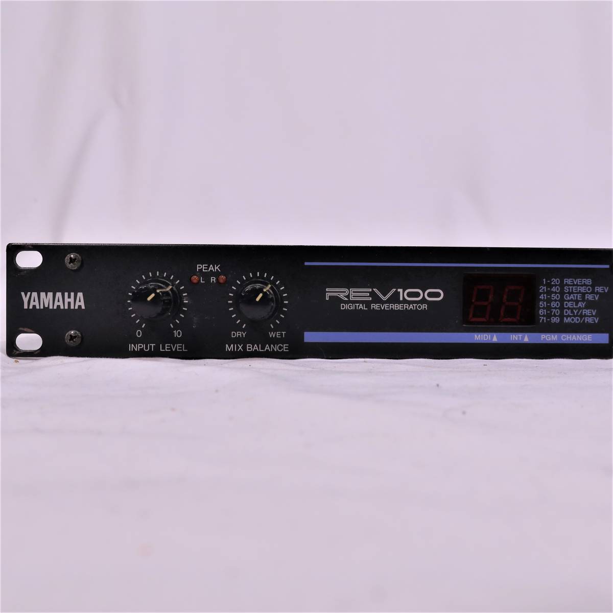 YAMAHA REV100 ヤマハ　デジタルリバーブレーター REV100 YAMAHA リバーブプロセッサー ヤマハ デジタル デジタル