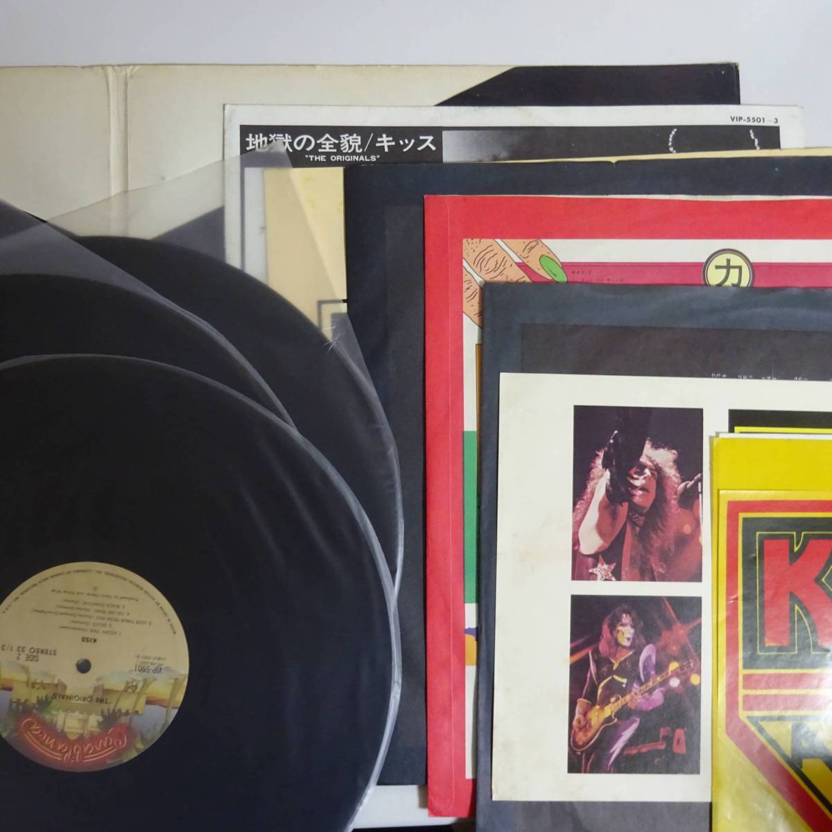 13067992;【国内盤/付属完品/3LP】キッス KISS / 地獄の全貌 The Originals