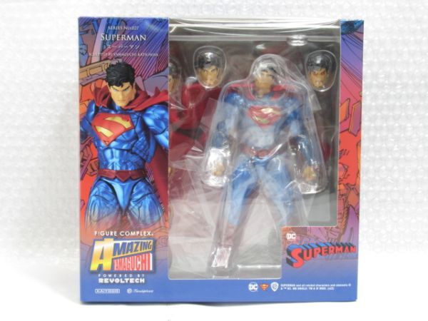 人気セール，豊富な O 5-1 フィギア KAIYODO 海洋堂 スーパーマン No.027 SUPERMAN 山口勝久 H=175mm 5タイプフェース 可動フィギュア(スーパーマン)｜売買されたオークション情報、yahooの商品情報をアーカイブ公開 - オー スーパーマン