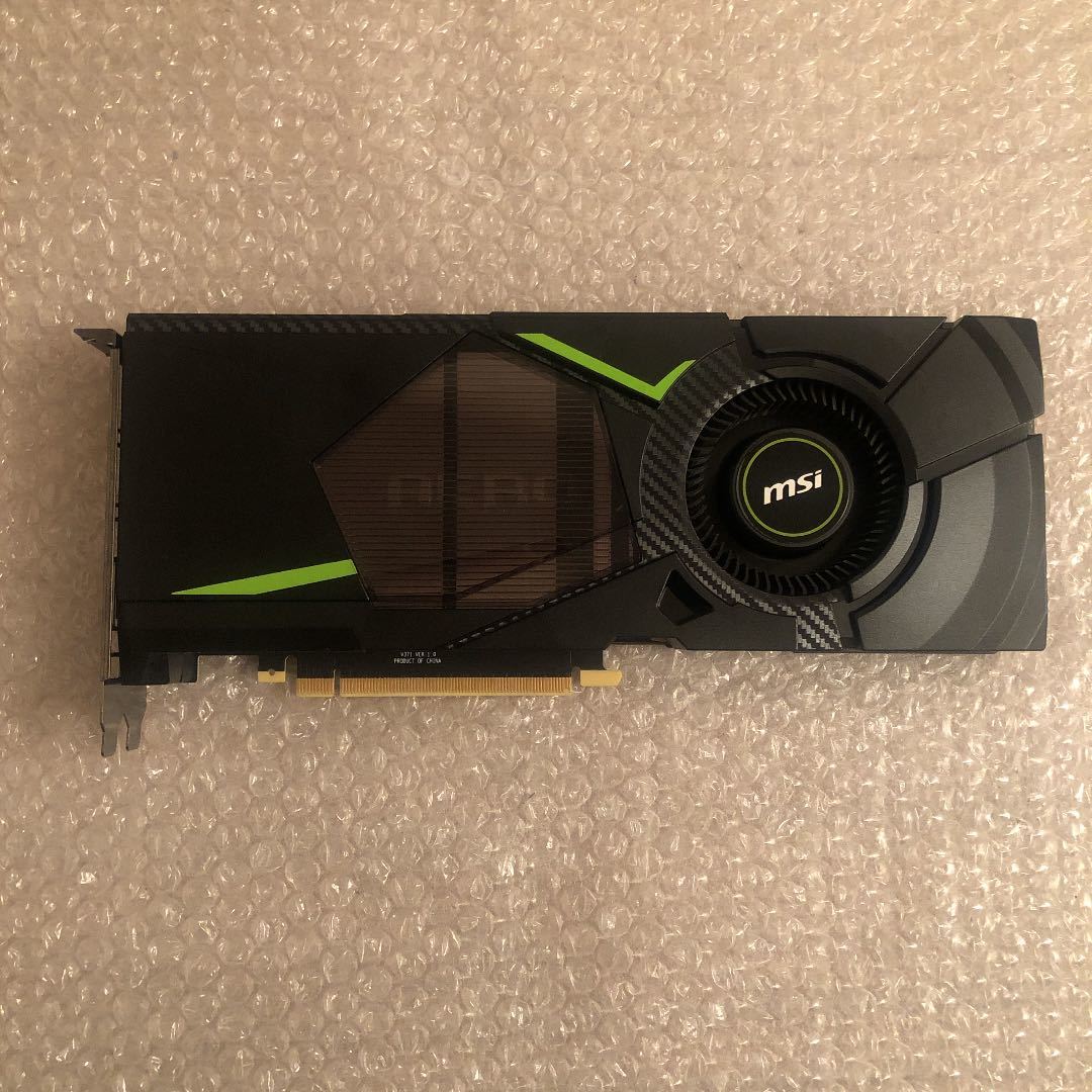 MSI GeForce RTX 2080Ti AERO 11G 数量 1 【公式通販】