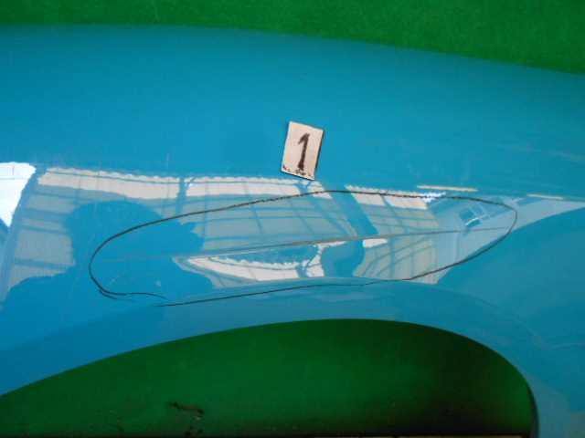 ポルシェ ケイマン ABA-982H1 左Fフェンダー 982821021 277879 純正中古アウトレット ポルシェ 718ケイマン 左フロントフェンダー交換 ケイマン（オーバーフェンダー｜外装・エアロ ケイマン オート