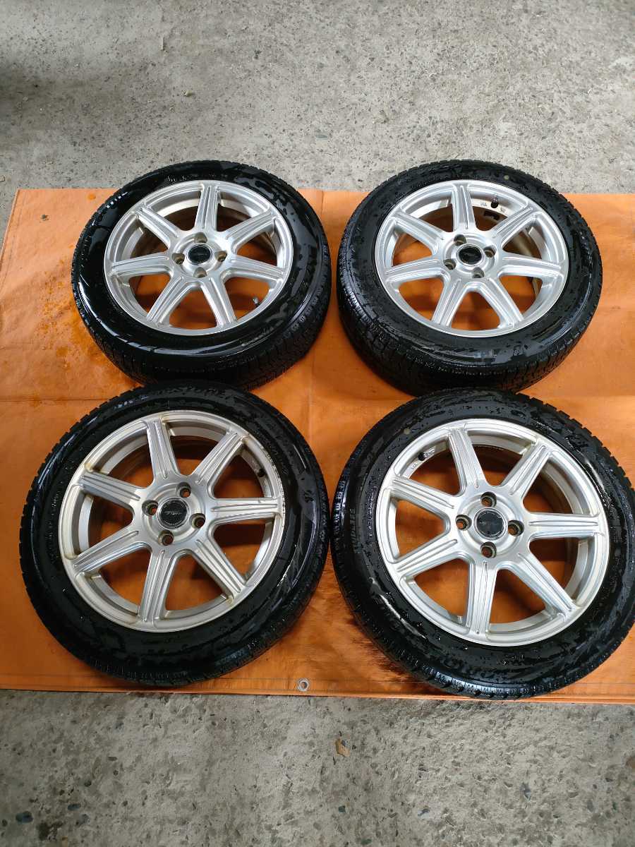 175/60R16 5~7分山中古 スタッドレスタイヤ アルミホイール VRX2