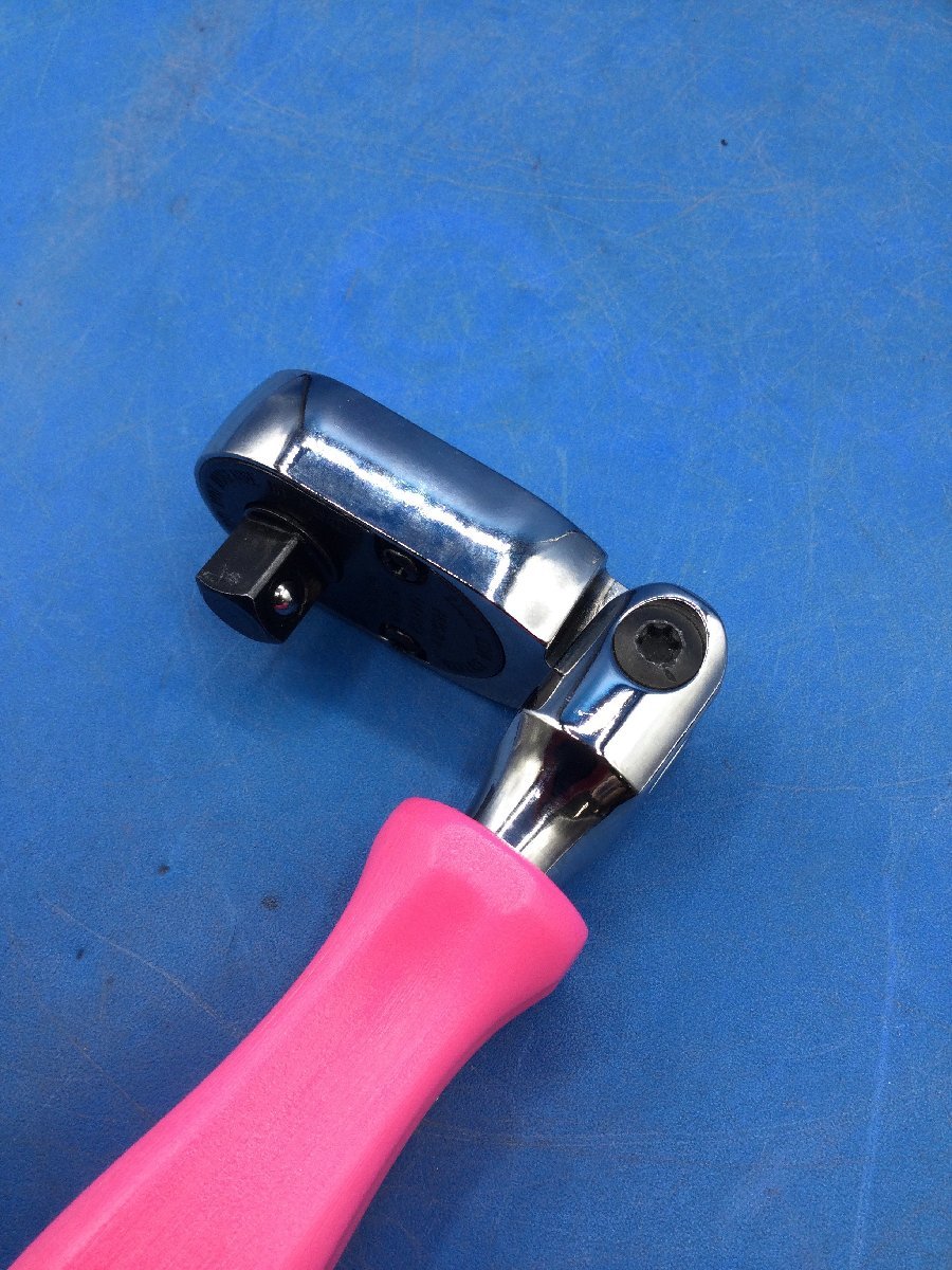Snap-on スナップオン 3⁄8 3⁄8フレックスショートラチェット 017 