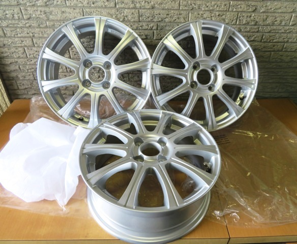 【2026，お得】 ZELERNA アルミホイール 15&times;5 1/2J PCD100/IN42/4穴 3本 現状(社外品)｜売買されたオークション情報、yahooの商品情報をアーカイブ公開 - オークファン 4穴