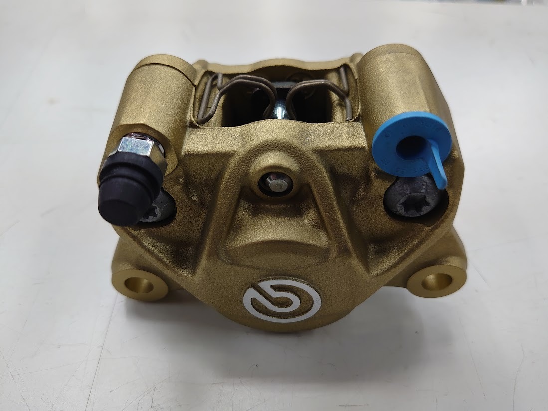 ○H 新品 ブレンボ 新カニキャリパー 34パイ ゴールド 09J02 | 0