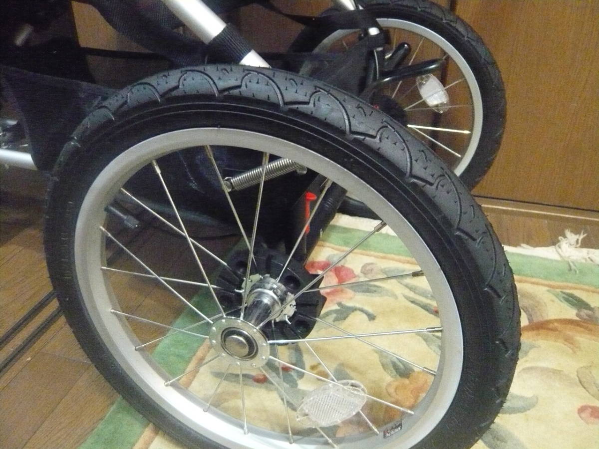 美品 AirBuggy RUN エアバギー ラン ベビーカー ランニング ジョギング 