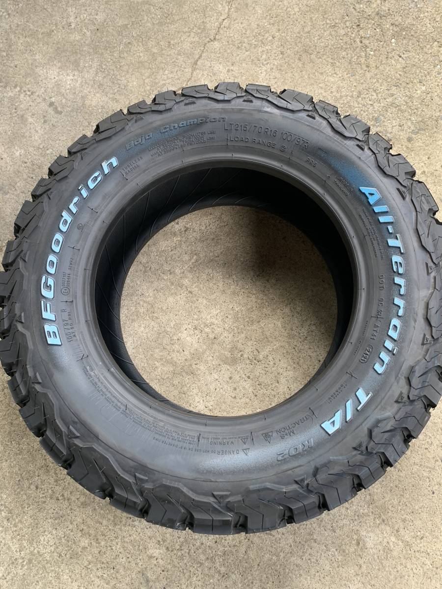 BFGoodrich BFグッドリッチ　All-TerrainT/A Ko2 215/70R16 2021年製　4本1セット T&frasl;A All-Terrain KO3 タイヤ・ホイール LT265&frasl;65R17 Sole：BF