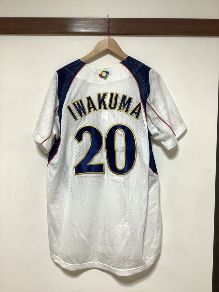 数量限定，低価 る944 タグ付き WBC 日本代表 侍ジャパン O-XO 岩隈選手 #20 レプリカユニフォーム ホワイト MIZUNO(応援ユニフォーム、ウエア)｜売買されたオークション情報、yahooの商品情報をアーカイブ公開 - 応援ユニフォーム、ウエア