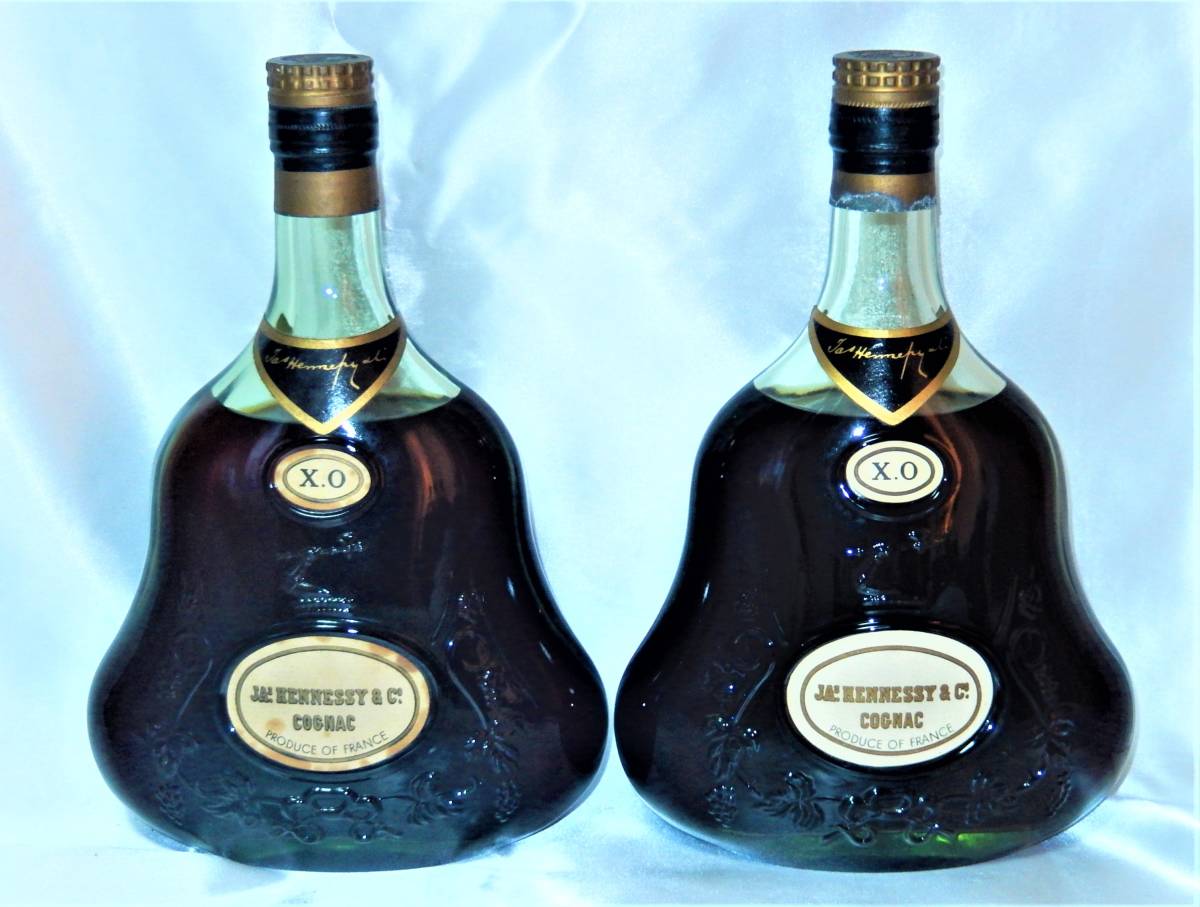 金キャップ ヘネシー XO グリーンボトル Hennessy 700ml JAs 古酒 JAS 
