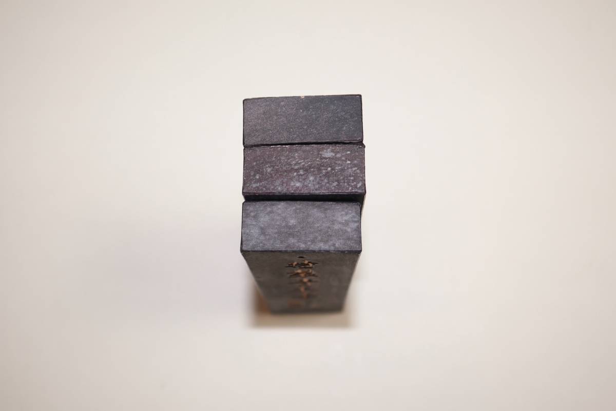 中国墨 『特製青茶墨』3丁組 平均65g 上海墨廠出品 中国