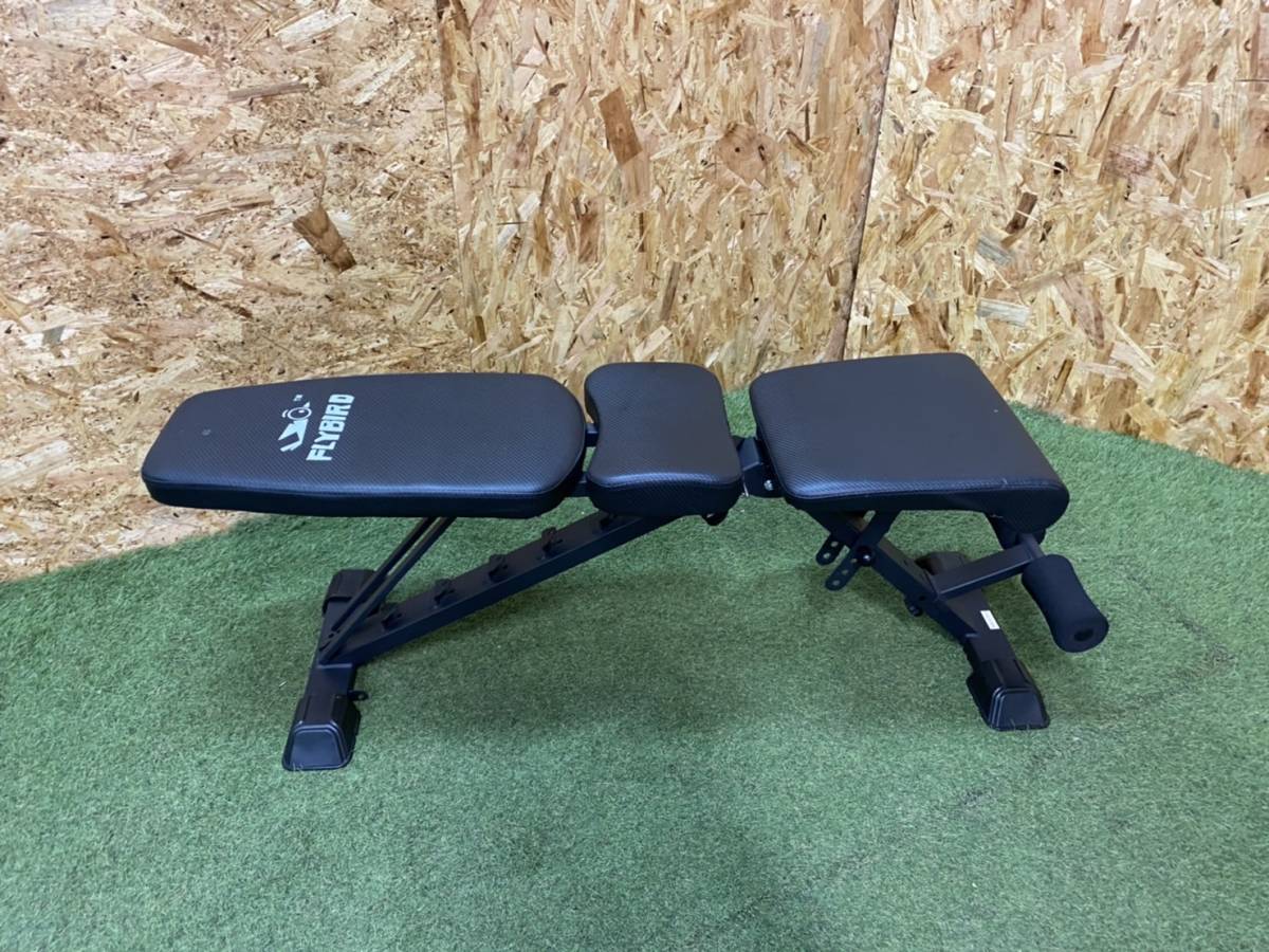 FLYBIRD トレーニングベンチ インクラインベンチ 筋トレ ベンチ台「396 