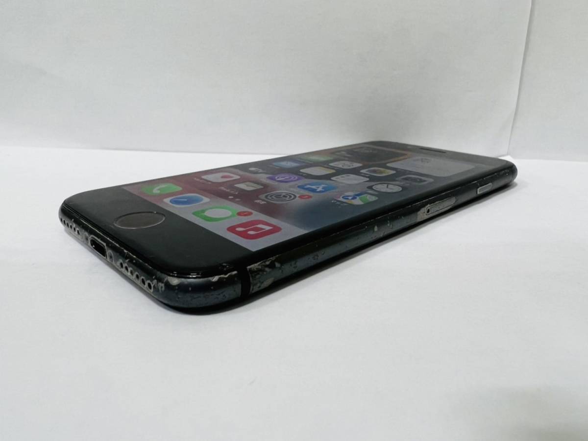 C-11813 1円〜 Apple iPhone8 ブラック 256GB MQ842J/A SIMフリー 判定