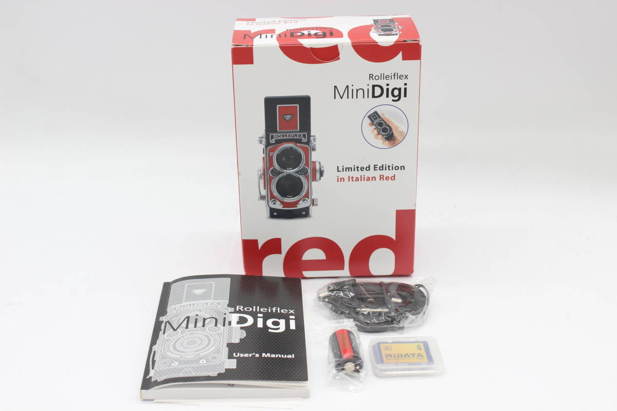 Rolleiflex Rollei Mini Digi AF RED | AF5.0 TLR 5.0MP Red MiniDigi 