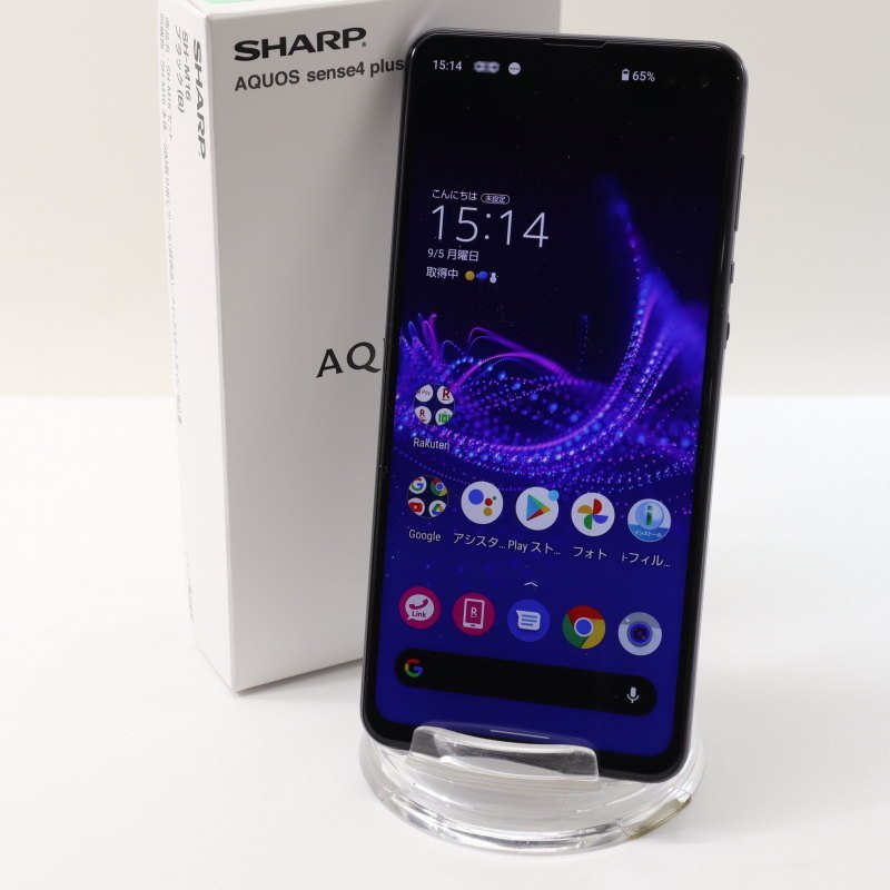 SHARP AQUOS sense4 plus ブラック SH-M16 SIMフリー ☆新品未開封