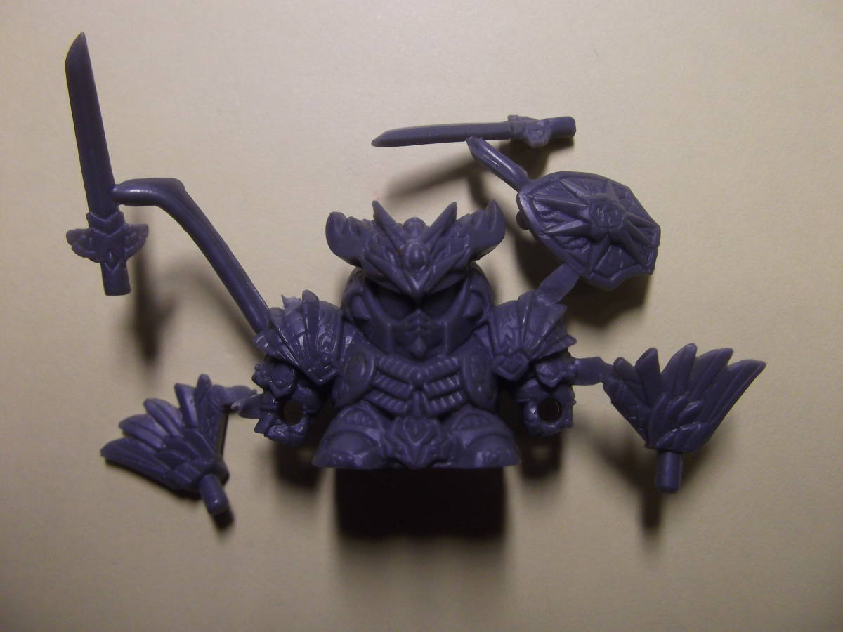 灼熱騎士ガンダムF91 円卓の騎士 希少カラー!?（ ガン消し SDガンダム