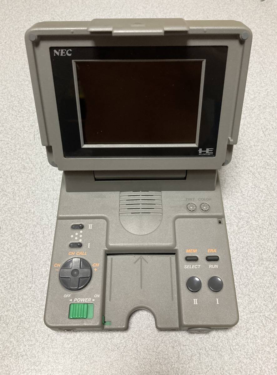 NEC PCエンジン LT本体 アダプター 取り扱い説明書ソフト1本付 4点 