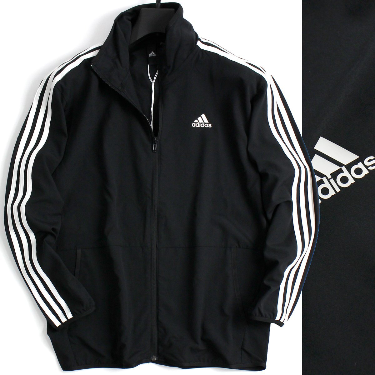 新作登場，低価 アディダス ゴルフに最適 マストハブ フルジップ ジャケット M 黒 adidas GOLF ジップアップ ブルゾン ブラック スポーツ NE138A(アディダス)｜売買されたオークション情報、yahooの商品情報をアー ジャンパー、ジャケット