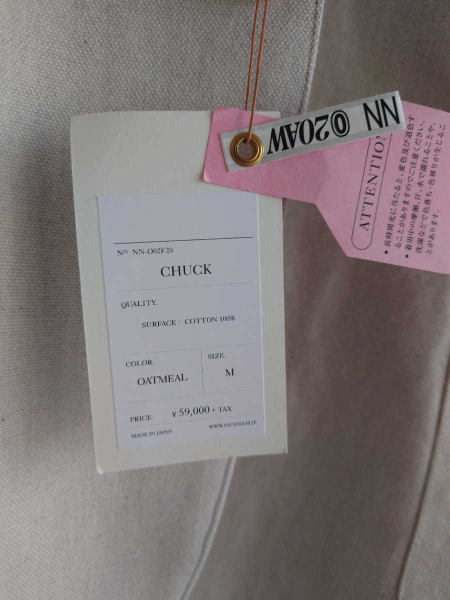 NICENESS CHUCK □comoli ensou maatee(Mサイズ)｜売買された