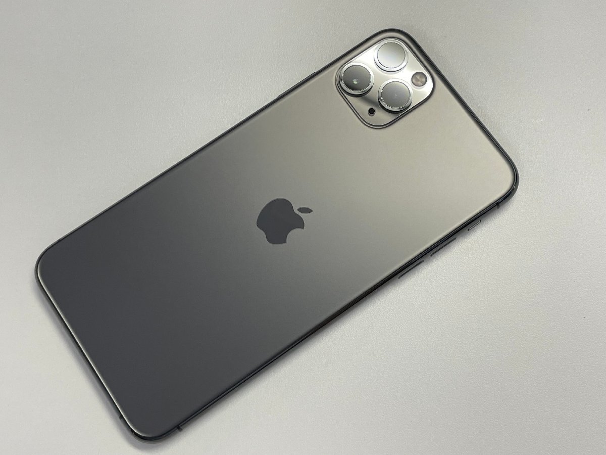 au iPhone 11 Pro MAX 256GB A2218 NWHJ2J/A スペースグレイ バッテリー100％ 利用制限○ SIMロック解除済 0 iPhone Pro Space Gray (Very