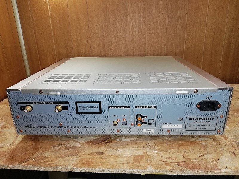 ☆Marantz SA-15S1 CDプレーヤー　マランツ　現状・ジャンク特価販売！ j3-77 SA-15S1 マランツ Marantz 73BA7-1 ∩