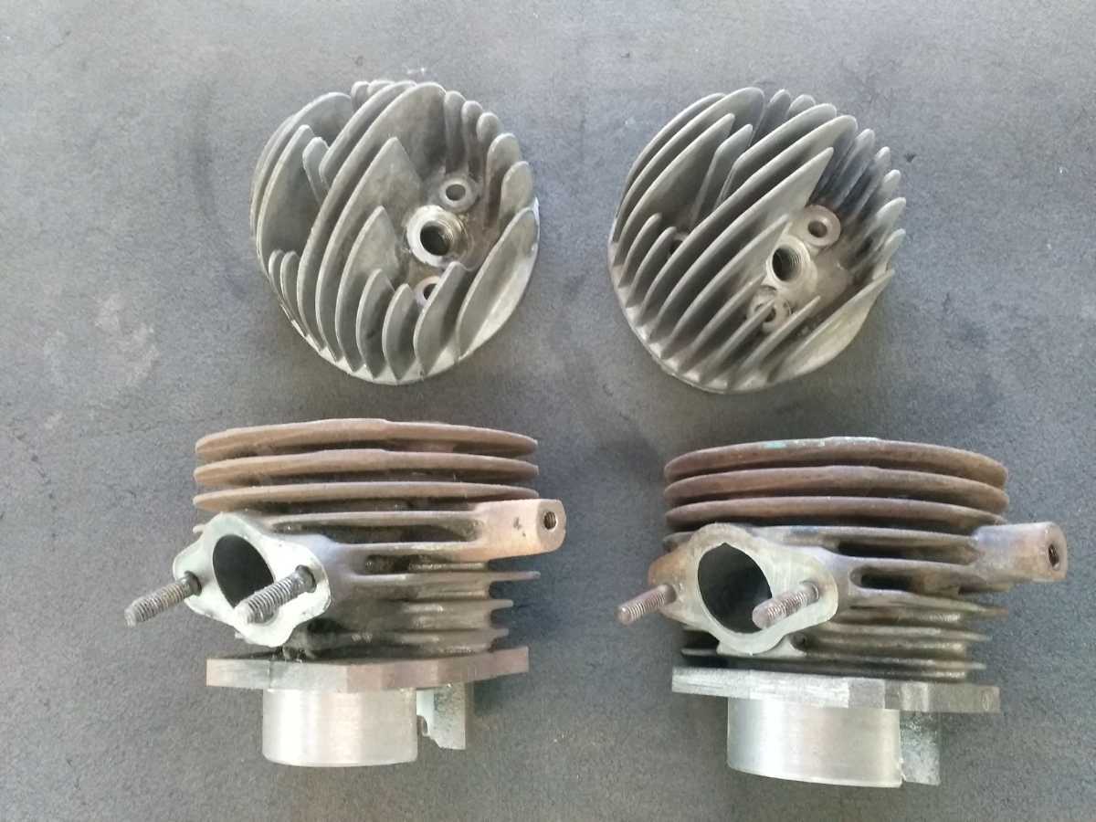 vespa ベスパ50s ノーマル シリンダー & ヘッド 2台分セット 