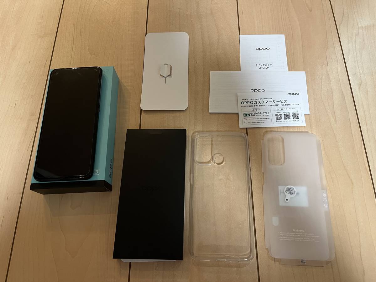 美品】動作品 OPPO Reno5 A 5G eSIM対応 SIMフリー版 CPH2199 128GB OPPO