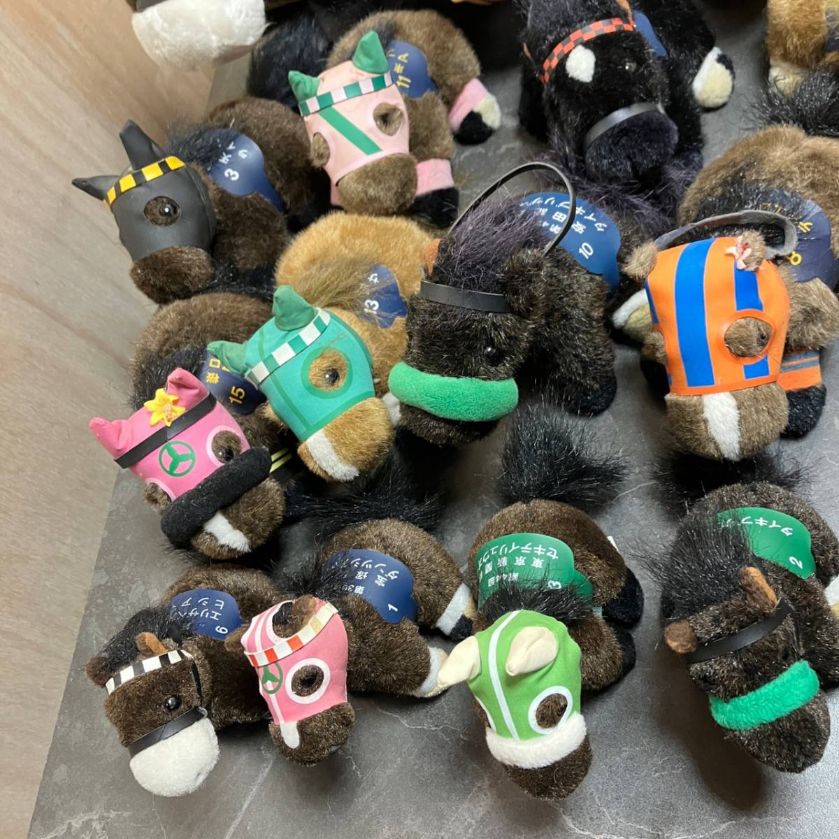 ☆競走馬 ぬいぐるみ 22頭セット まとめ（中古品・保管品・現状品