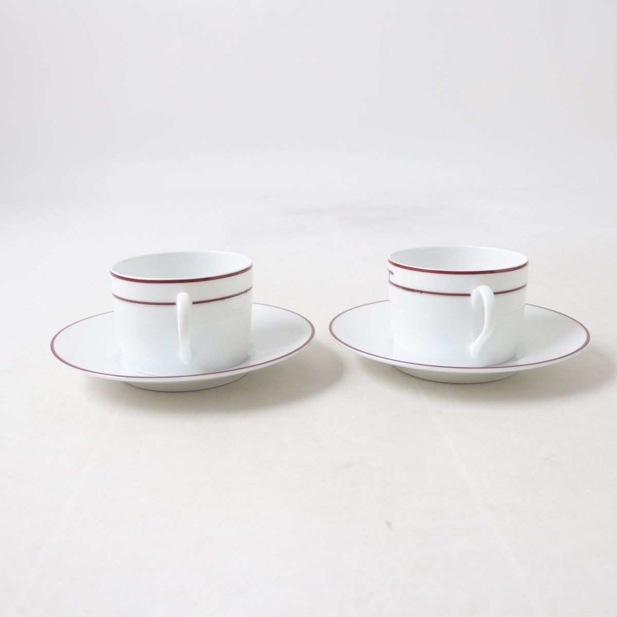 未使用品◎HERMES エルメス リズム カップ＆ソーサー ペア 2客セット 