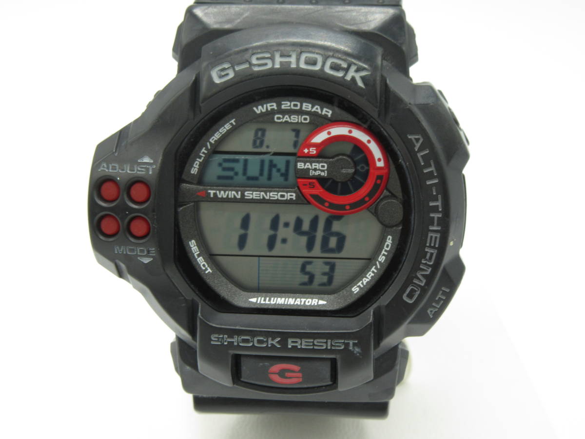 CASIO(カシオ）G-SHOCK　GDF-100　ブラック　腕時計　中古品　S1ー11A　