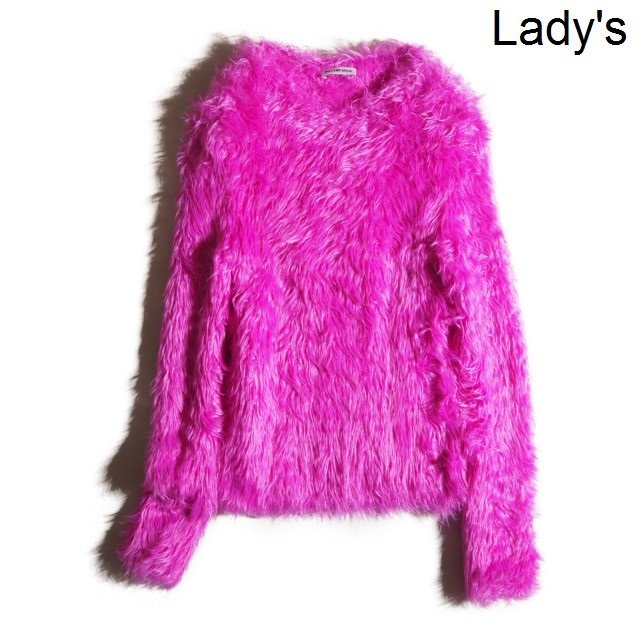 K0262P ▽BALENCIAGA バレンシアガ▽ 新品 18AW プルオーバー シャギー  