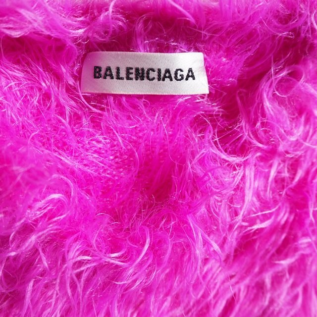 K0262P ▽BALENCIAGA バレンシアガ▽ 新品 18AW プルオーバー シャギー  