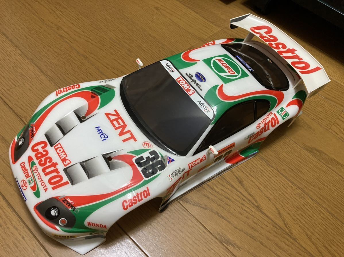 セール，お買い得 組み立て後未走行 TAMIYA タミヤ 1／10カストロール トムス スープラ(ボディ)｜売買されたオークション情報、yahooの商品情報をアーカイブ公開 - オークファン ボディ