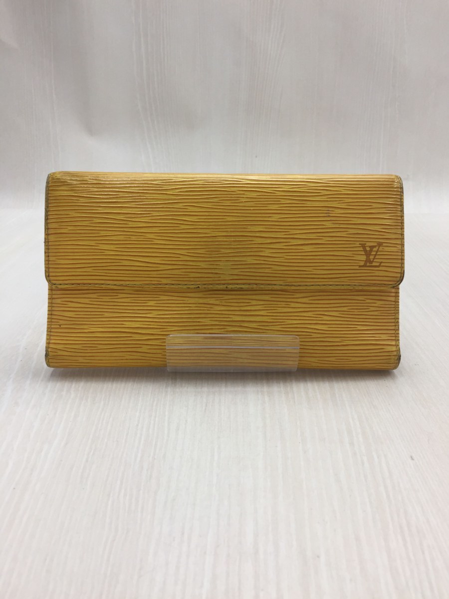【本物保証，定番】 LOUIS VUITTON ポシェットポルトモネクレディ_エピ/レザー/イエロー(男性用)｜売買されたオークション情報、yahooの商品情報をアーカイブ公開 - オークファン その他