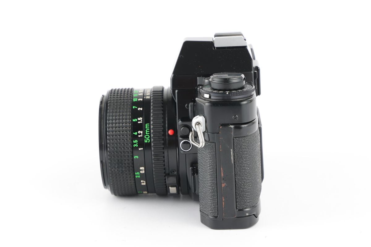 02337cmrk Canon A-1 + New FD 50mm F1.4 MF一眼レフ フイルムカメラ
