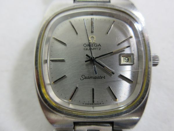 ◇OMEGA オメガ Seamaster シーマスター クォーツ メンズ腕時計 不動品