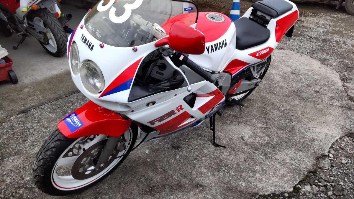 FZR250R 走行24291キロ エンジン始動動画有り！返品可能！3LN フルカウル