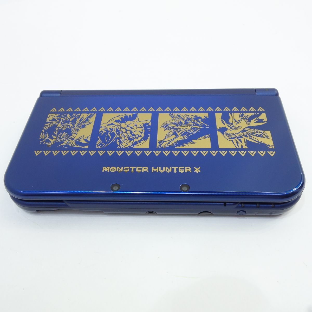055 任天堂 Nintendo Newニンテンドー3DS LL MHXブルー仕様 